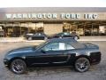 2011 Ebony Black Ford Mustang V6 Premium Convertible  photo #1