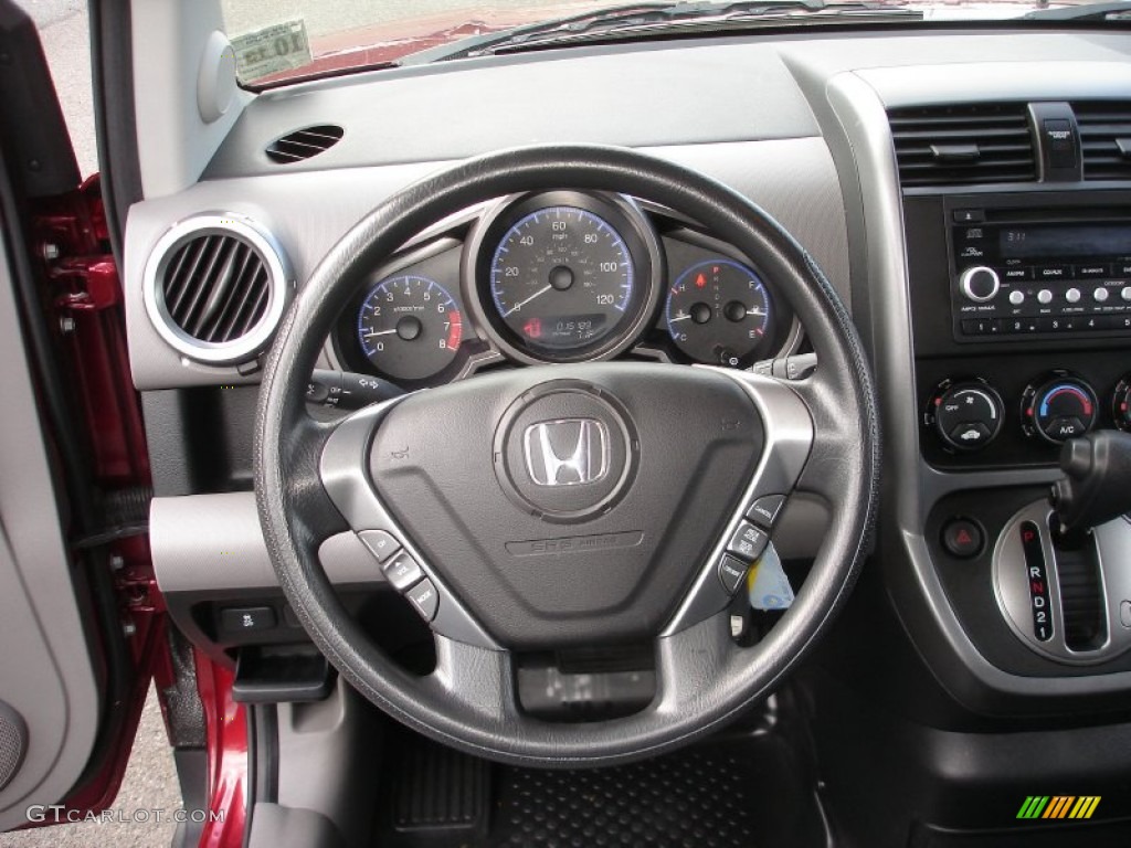 2010 Honda Element EX 4WD Gray Steering Wheel Photo #54772529