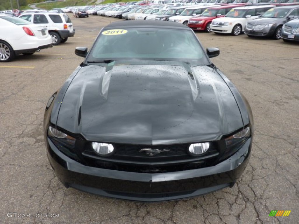 Ebony Black 2011 Ford Mustang GT Convertible Exterior Photo #54772698