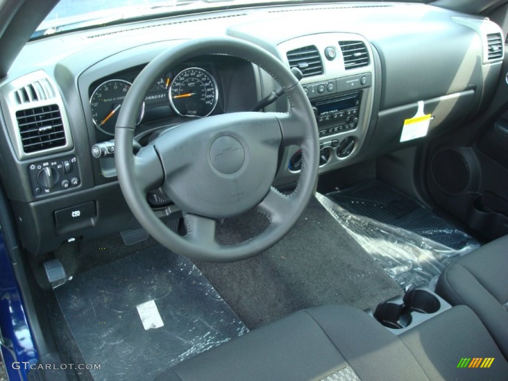 2012 Chevrolet Colorado LT Crew Cab 4x4 Ebony Dashboard Photo #54772854