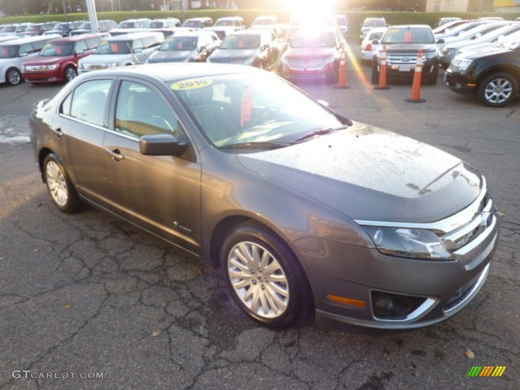 2010 Fusion Hybrid - Sterling Grey Metallic / Medium Light Stone photo #6