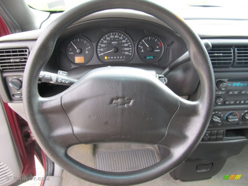 2004 Chevrolet Venture LS Medium Gray Steering Wheel Photo #54773187