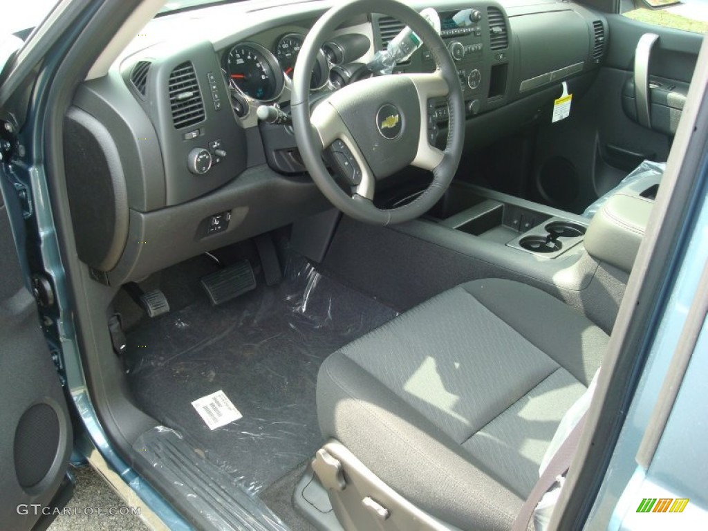 2012 Silverado 1500 LT Crew Cab 4x4 - Blue Granite Metallic / Ebony photo #4