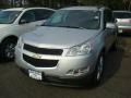 2012 Silver Ice Metallic Chevrolet Traverse LT AWD  photo #1