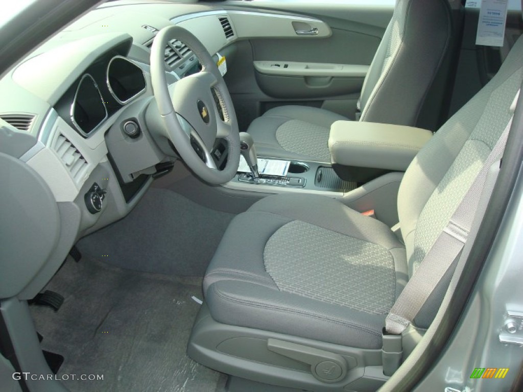 Dark Gray/Light Gray Interior 2012 Chevrolet Traverse LS AWD Photo #54773640