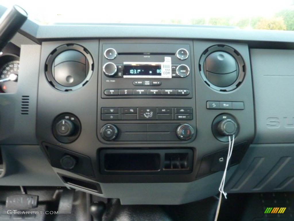 2012 Ford F350 Super Duty XL Crew Cab 4x4 Controls Photo #54773646