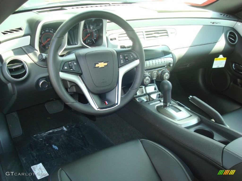 2012 Chevrolet Camaro LT 45th Anniversary Edition Coupe Jet Black Dashboard Photo #54773931