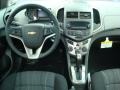 Jet Black/Dark Titanium 2012 Chevrolet Sonic LT Hatch Dashboard