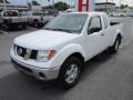 2005 Avalanche White Nissan Frontier SE King Cab 4x4  photo #3