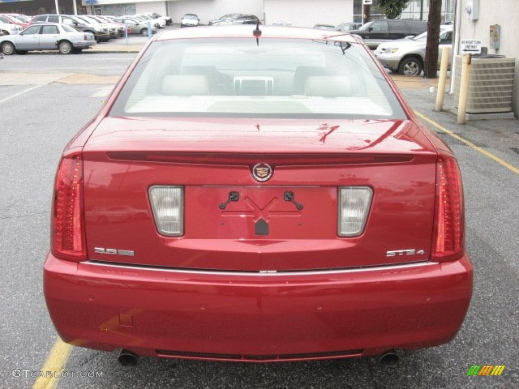 Crystal Red 2008 Cadillac STS 4 V6 AWD Exterior Photo #54775461