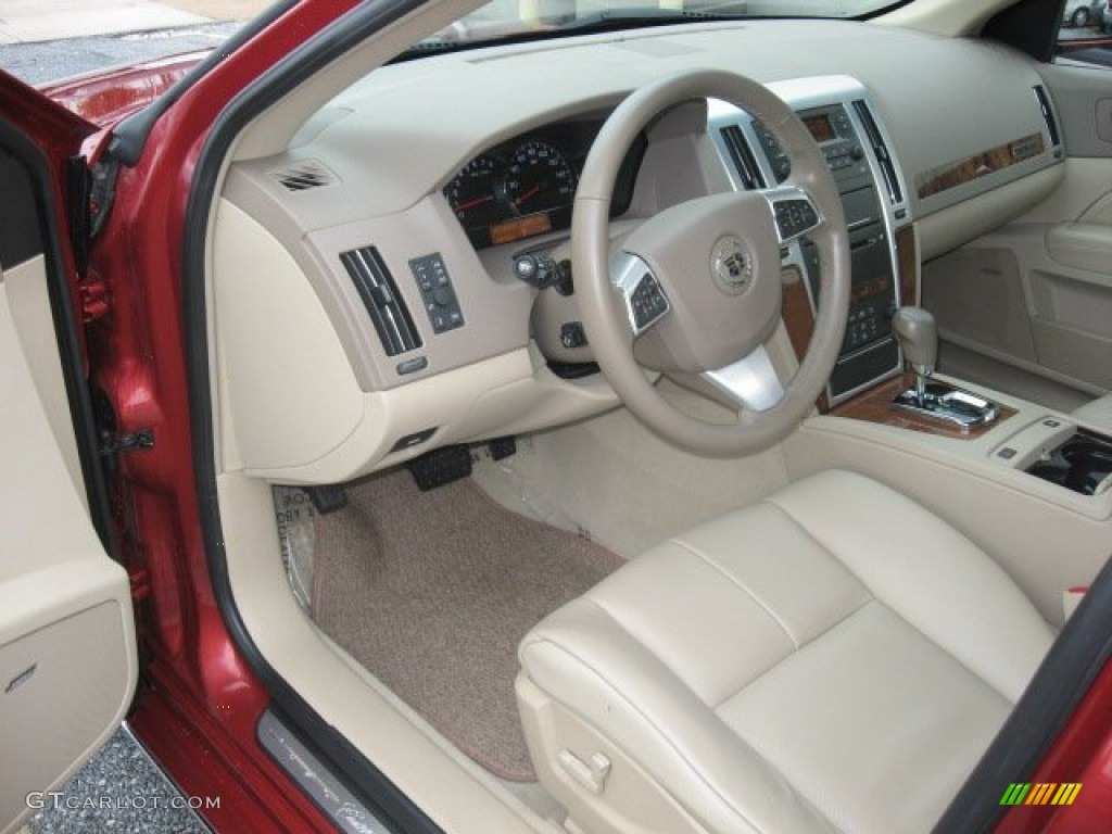 Cashmere Interior 2008 Cadillac STS 4 V6 AWD Photo #54775488