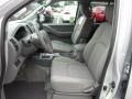 Steel 2012 Nissan Frontier SV Crew Cab 4x4 Interior Color