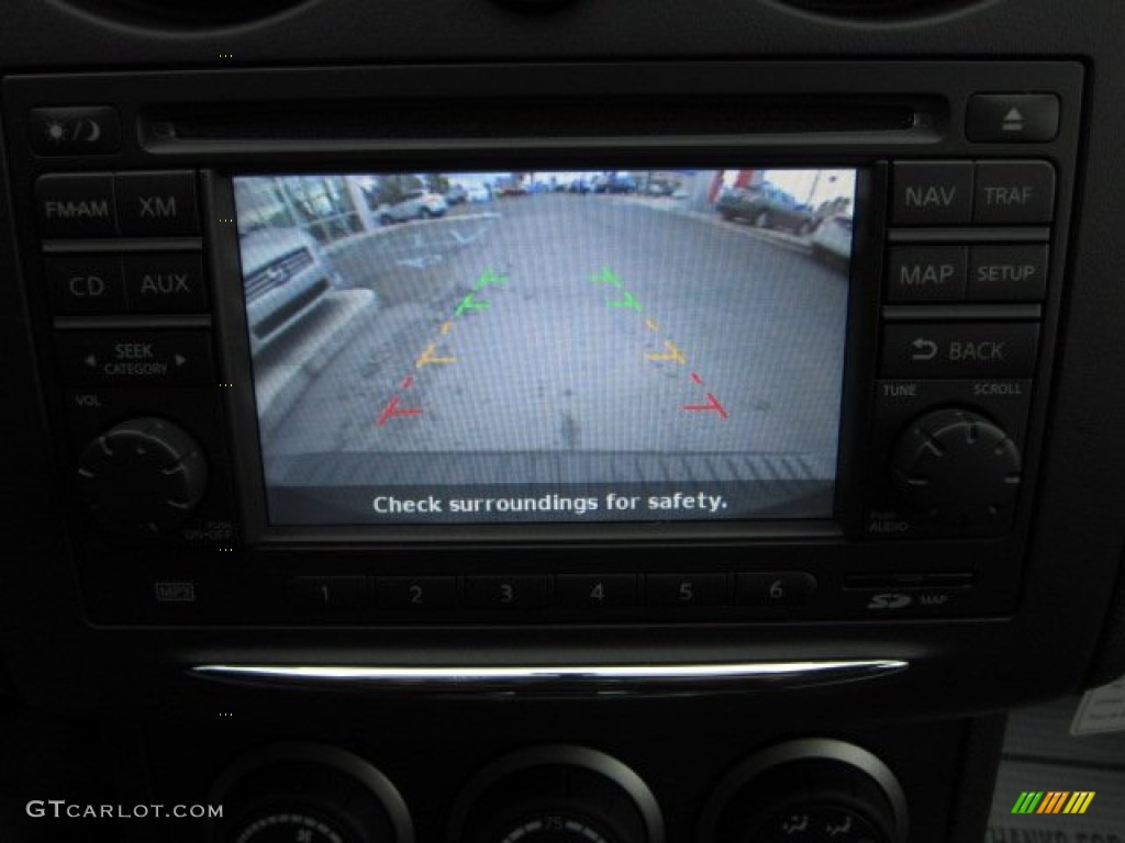 2011 Rogue SL AWD - Wicked Black / Black photo #18