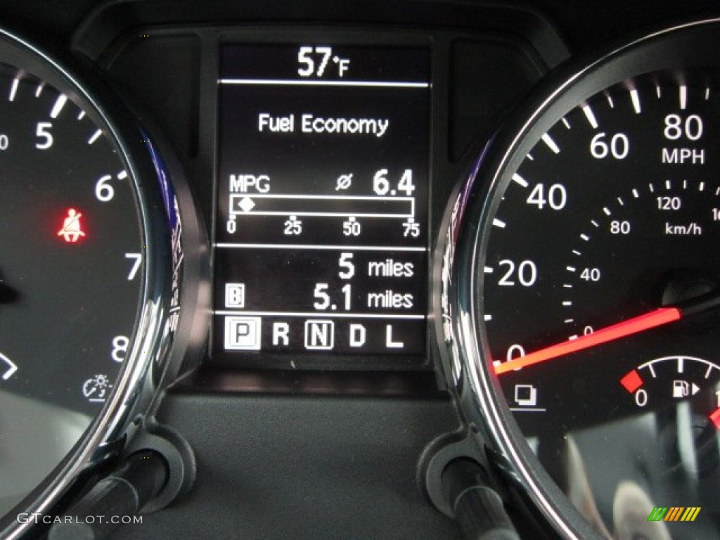 2011 Rogue SL AWD - Wicked Black / Black photo #20