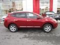 2011 Cayenne Red Nissan Rogue SV AWD  photo #8