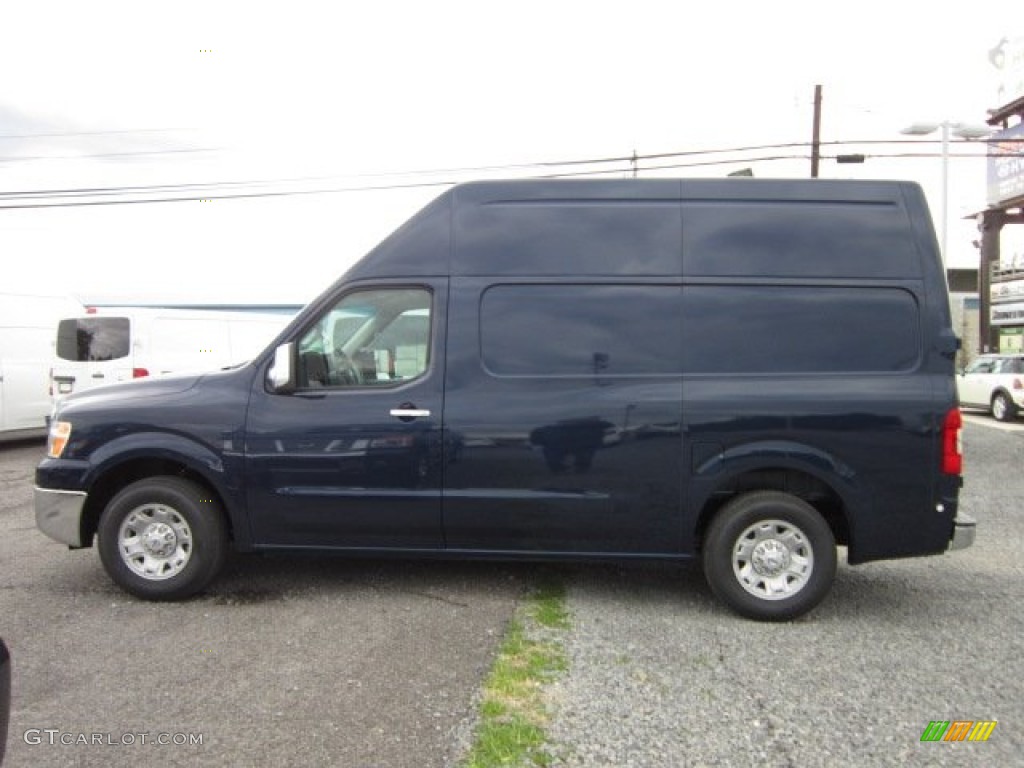 Navy Blue 2012 Nissan NV 2500 HD SV High Roof Exterior Photo #54776294