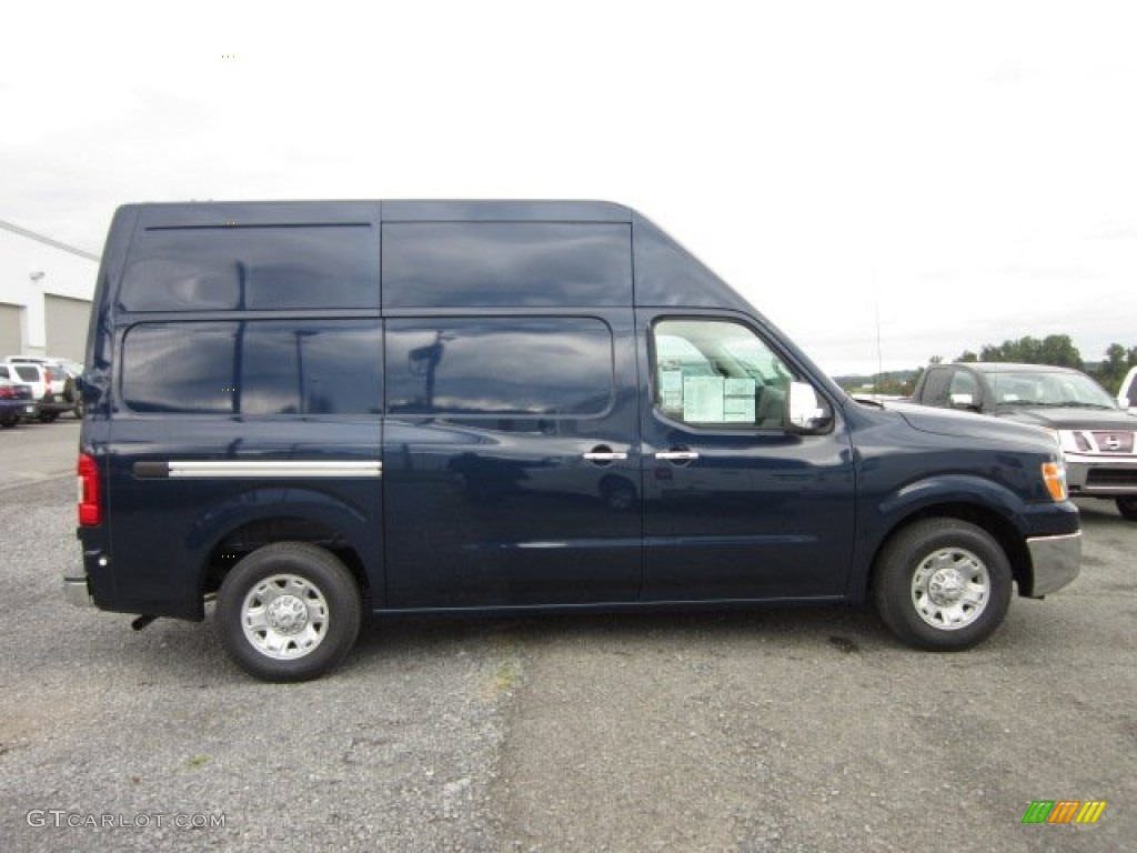 Navy Blue 2012 Nissan NV 2500 HD SV High Roof Exterior Photo #54776332