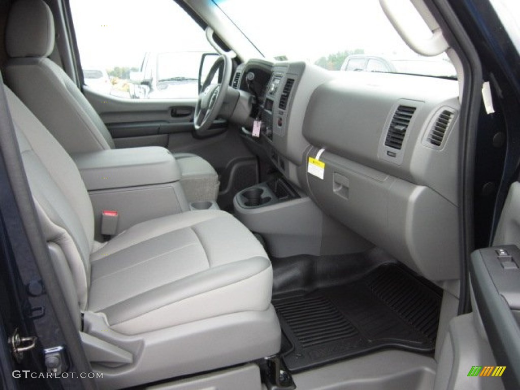 Charcoal Interior 2012 Nissan NV 2500 HD SV High Roof Photo #54776351