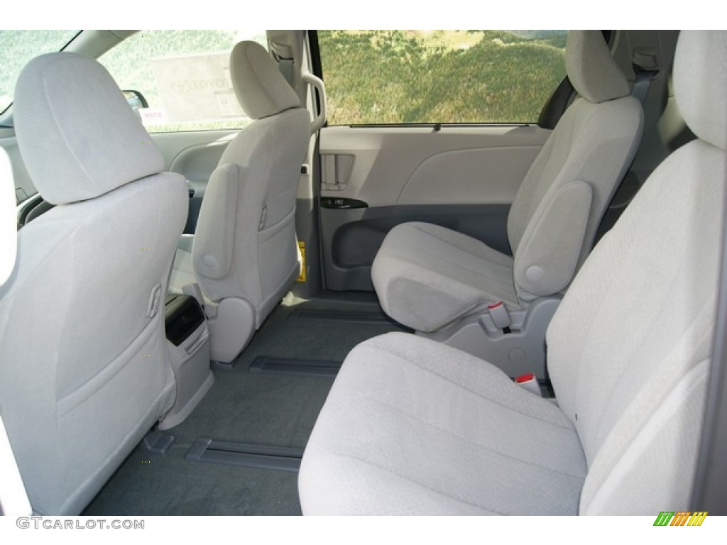 Light Gray Interior 2012 Toyota Sienna LE AWD Photo #54776631