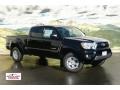 2012 Black Toyota Tacoma V6 SR5 Double Cab 4x4  photo #1