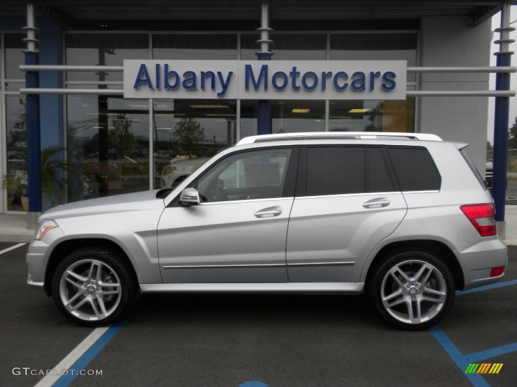 2012 GLK 350 - Iridium Silver Metallic / Black photo #1