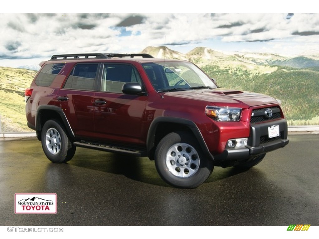 2011 4Runner Trail 4x4 - Salsa Red Pearl / Graphite photo #1
