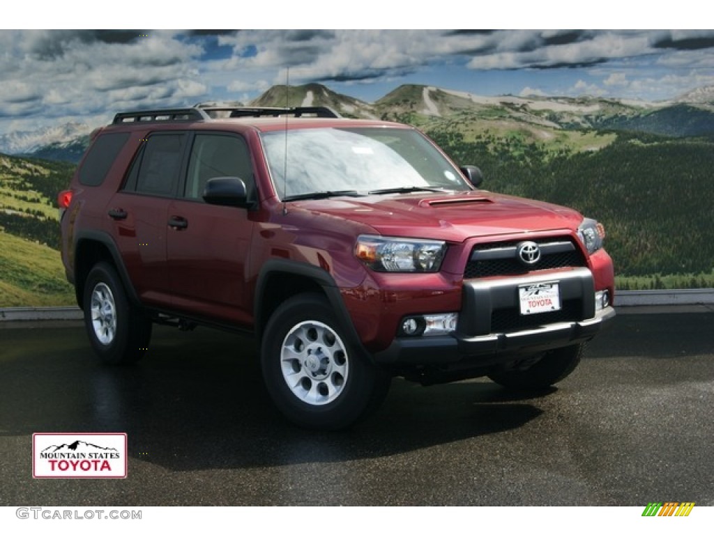 2011 4Runner Trail 4x4 - Salsa Red Pearl / Graphite photo #1