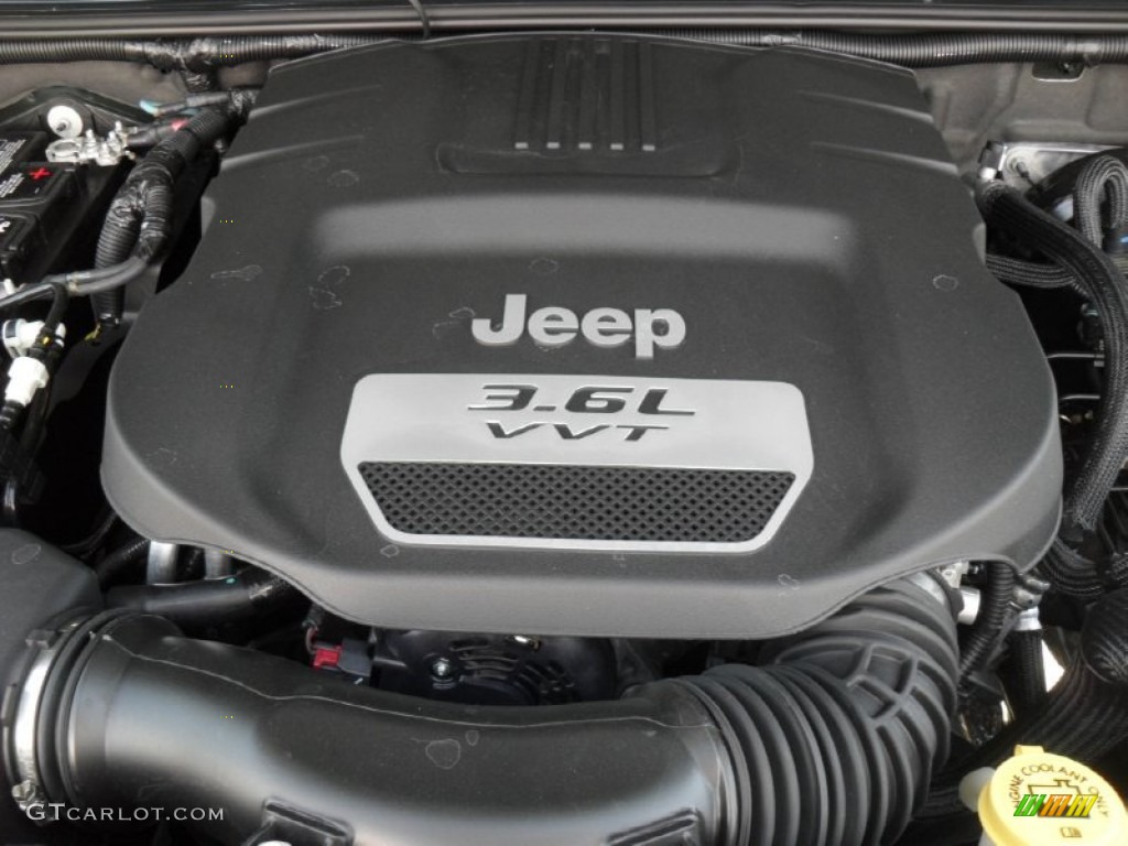 2012 Jeep Wrangler Sport S 4x4 3.6 Liter DOHC 24-Valve VVT Pentastar V6 Engine Photo #54778158