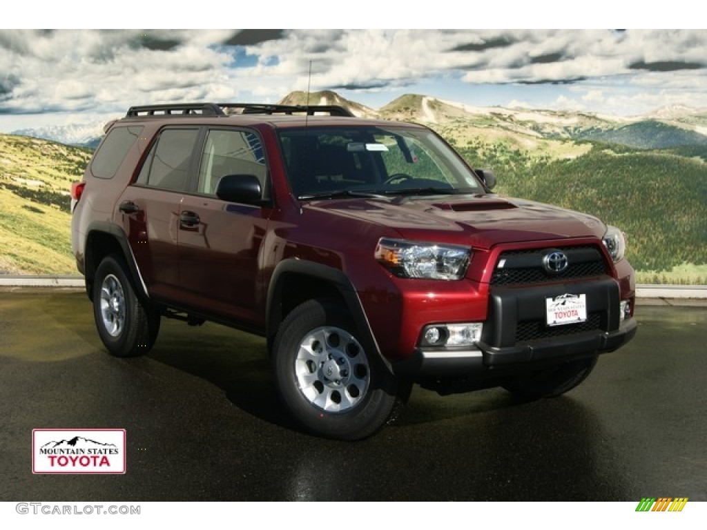 2011 4Runner Trail 4x4 - Salsa Red Pearl / Graphite photo #1