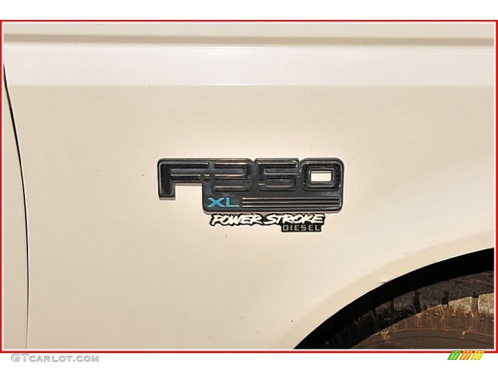 1996 Ford F350 XL Regular Cab Commercial Utility Marks and Logos Photos