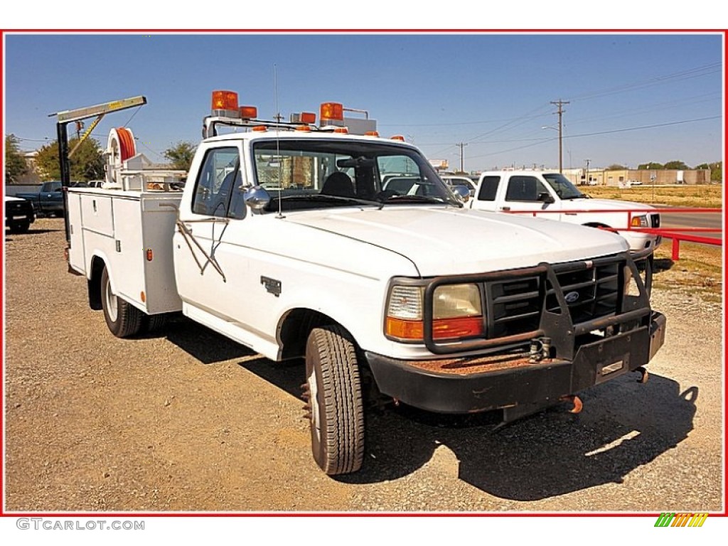 1996 Ford F350 XL Regular Cab Commercial Utility Exterior Photos