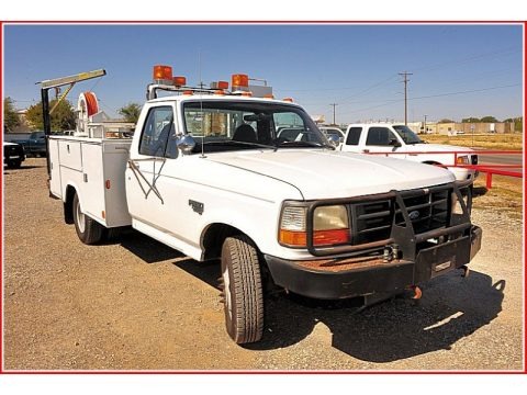 1996 Ford F350 XL Regular Cab Commercial Utility Data, Info and Specs