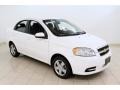 2010 Summit White Chevrolet Aveo LT Sedan  photo #1