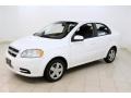2010 Summit White Chevrolet Aveo LT Sedan  photo #3