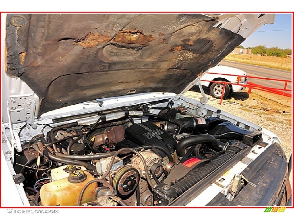 1996 Ford F350 XL Regular Cab Commercial Utility 7.3 Liter OHV 16-Valve Turbo-Diesel V8 Engine Photo #54779301