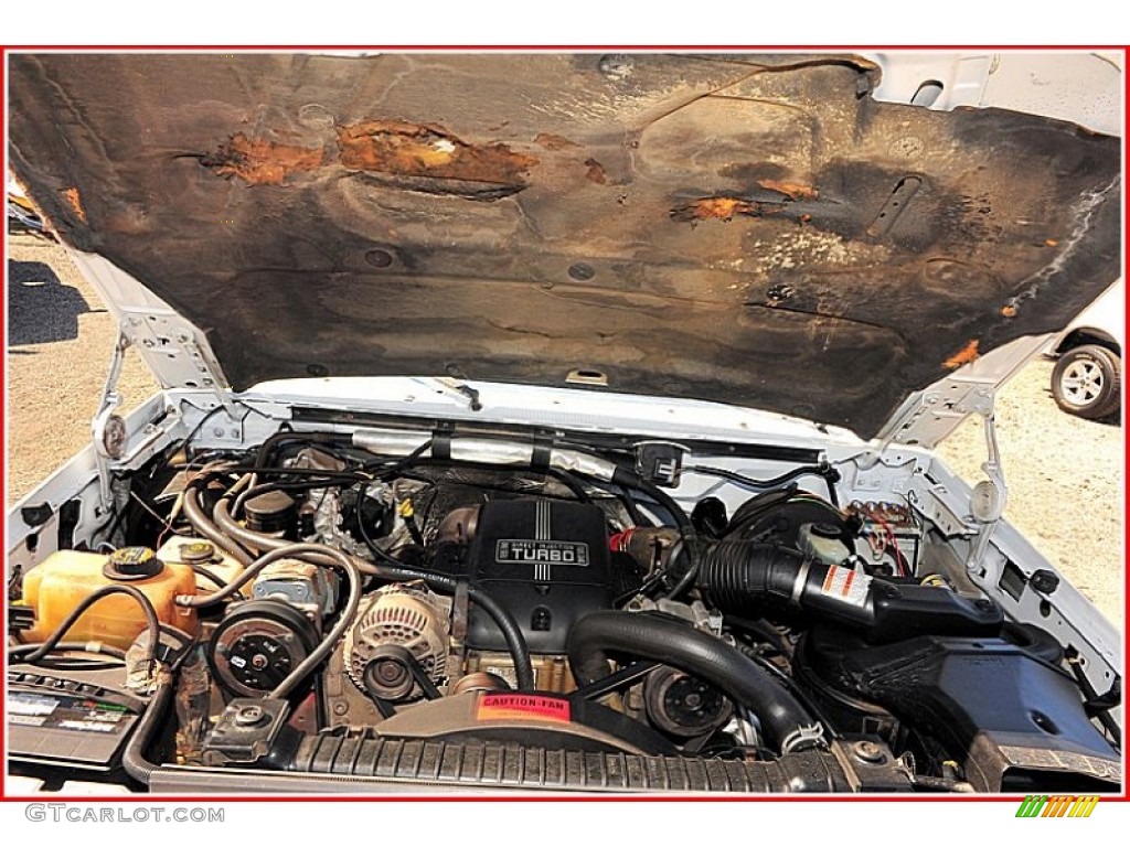 1996 Ford F350 XL Regular Cab Commercial Utility 7.3 Liter OHV 16-Valve Turbo-Diesel V8 Engine Photo #54779310