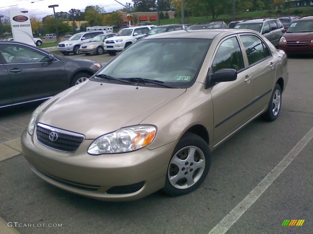 2006 Corolla CE - Desert Sand Mica / Beige photo #1