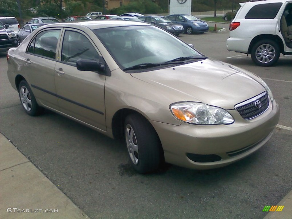2006 Corolla CE - Desert Sand Mica / Beige photo #2