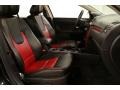 Charcoal Black/Sport Red Interior Photo for 2010 Ford Fusion #54779499