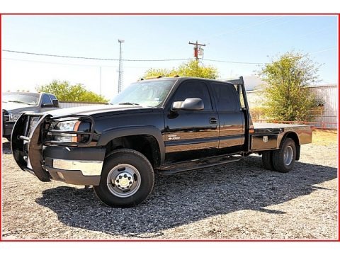 2004 Chevrolet Silverado 3500HD LS Extended Cab 4x4 Chassis Data, Info and Specs