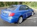 WR Blue Mica 2008 Subaru Impreza WRX Sedan Exterior