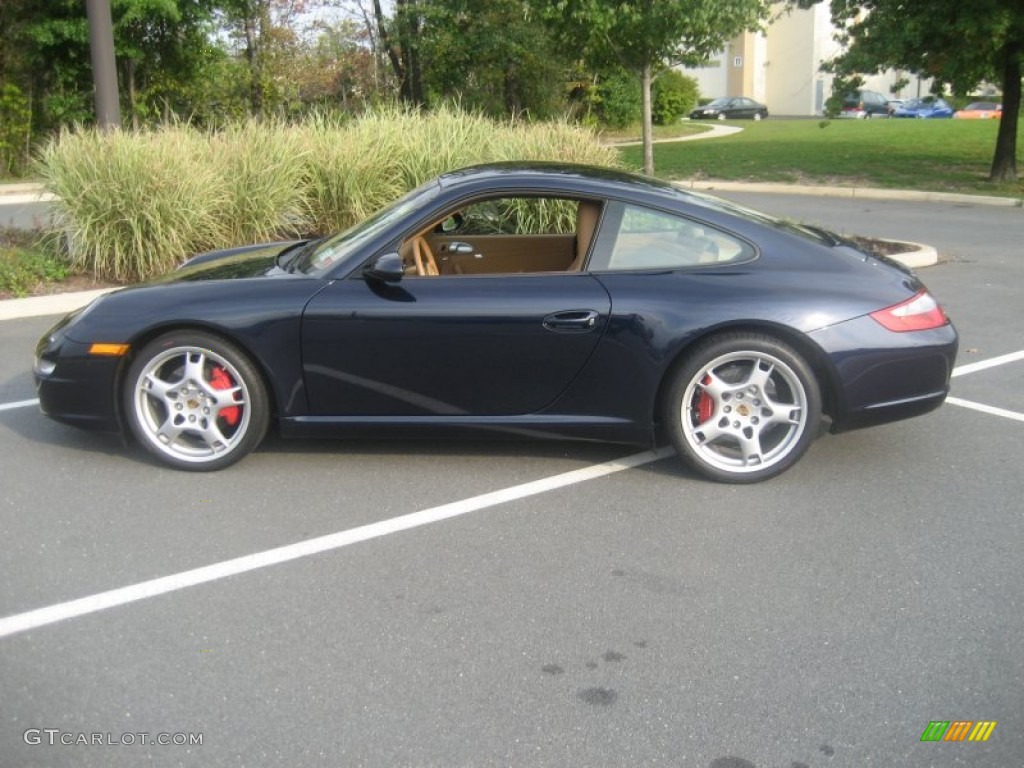 Midnight Blue Metallic 2007 Porsche 911 Carrera S Coupe Exterior Photo #54780468