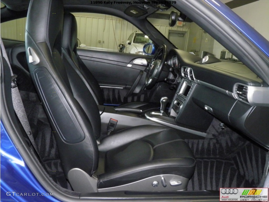 2007 911 Turbo Coupe - Cobalt Blue Metallic / Black photo #23