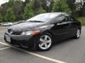 2008 Nighthawk Black Pearl Honda Civic EX Coupe  photo #1