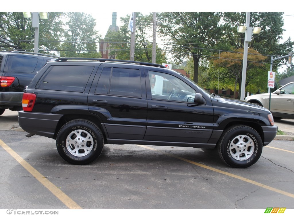 Black 2002 Jeep Grand Cherokee Sport 4x4 Exterior Photo #54781026