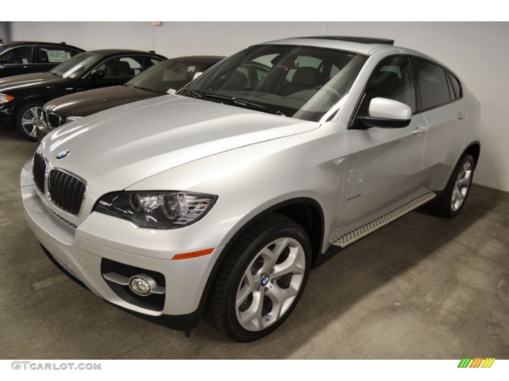 2012 X6 xDrive35i - Titanium Silver Metallic / Black photo #8