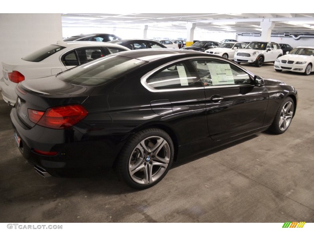 Black Sapphire Metallic 2012 BMW 6 Series 650i Coupe Exterior Photo #54781464