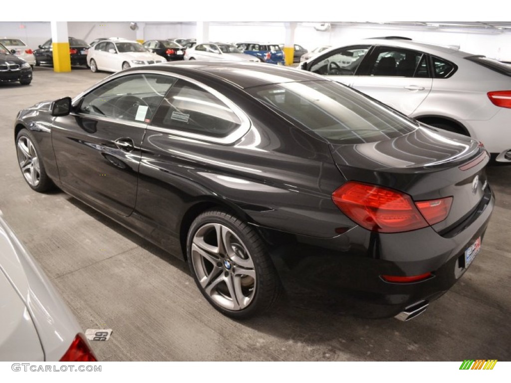 Black Sapphire Metallic 2012 BMW 6 Series 650i Coupe Exterior Photo #54781473