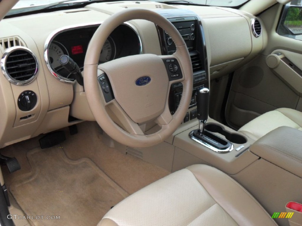 Camel Interior 2010 Ford Explorer Limited Photo #54781614