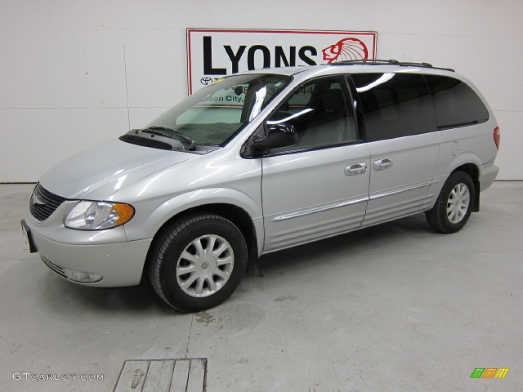 2003 Town & Country LXi - Bright Silver Metallic / Gray photo #1